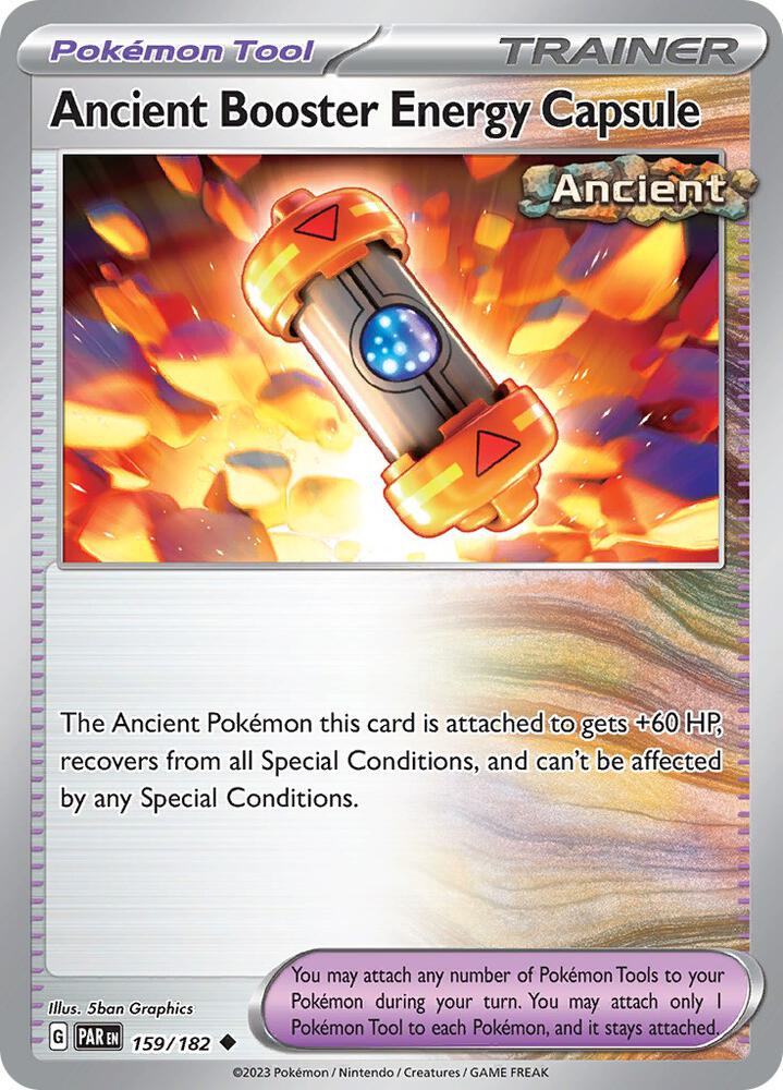 Ancient Booster Energy Capsule - 159/182 - SV04: Paradox Rift (PAR)