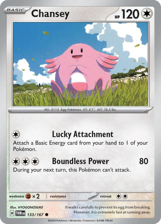 Chansey - 133/167 - SV06: Twilight Masquerade (TWM)